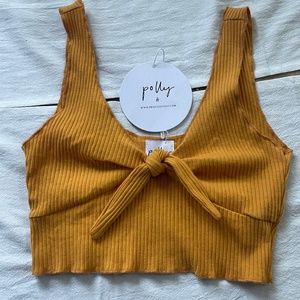 Princess Polly Crop Top Tank Fitted